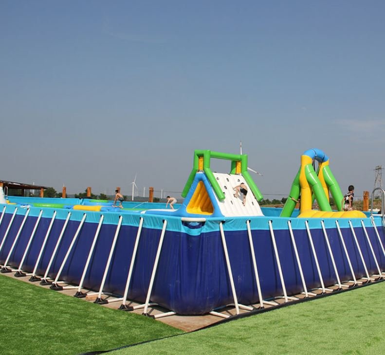 Каркасный летний бассейн 10 x 10 x 1 метр (рис.4)